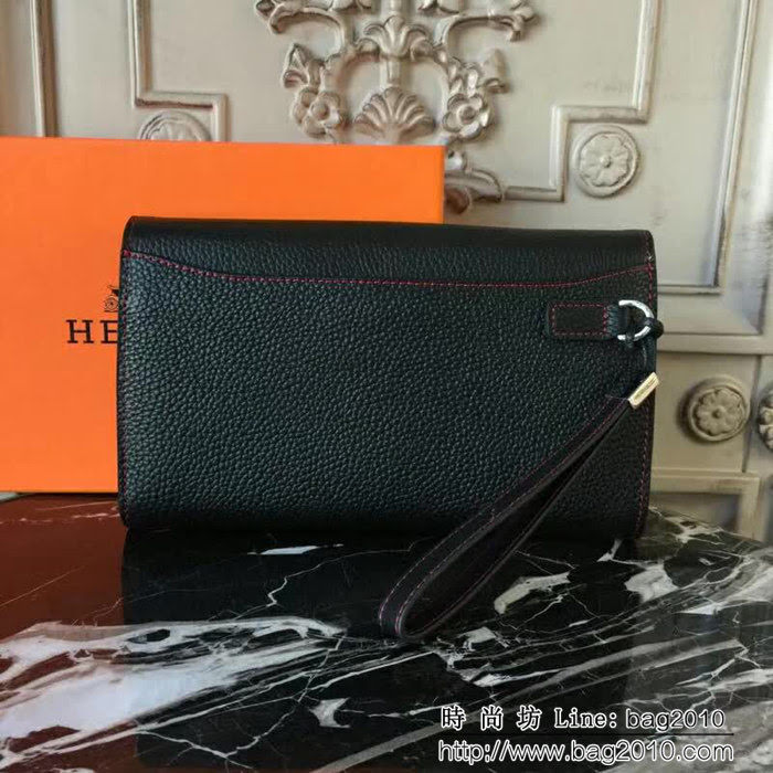 HERMES愛馬仕 最新款 高品質 牛皮手拿包 812-1 JD1044